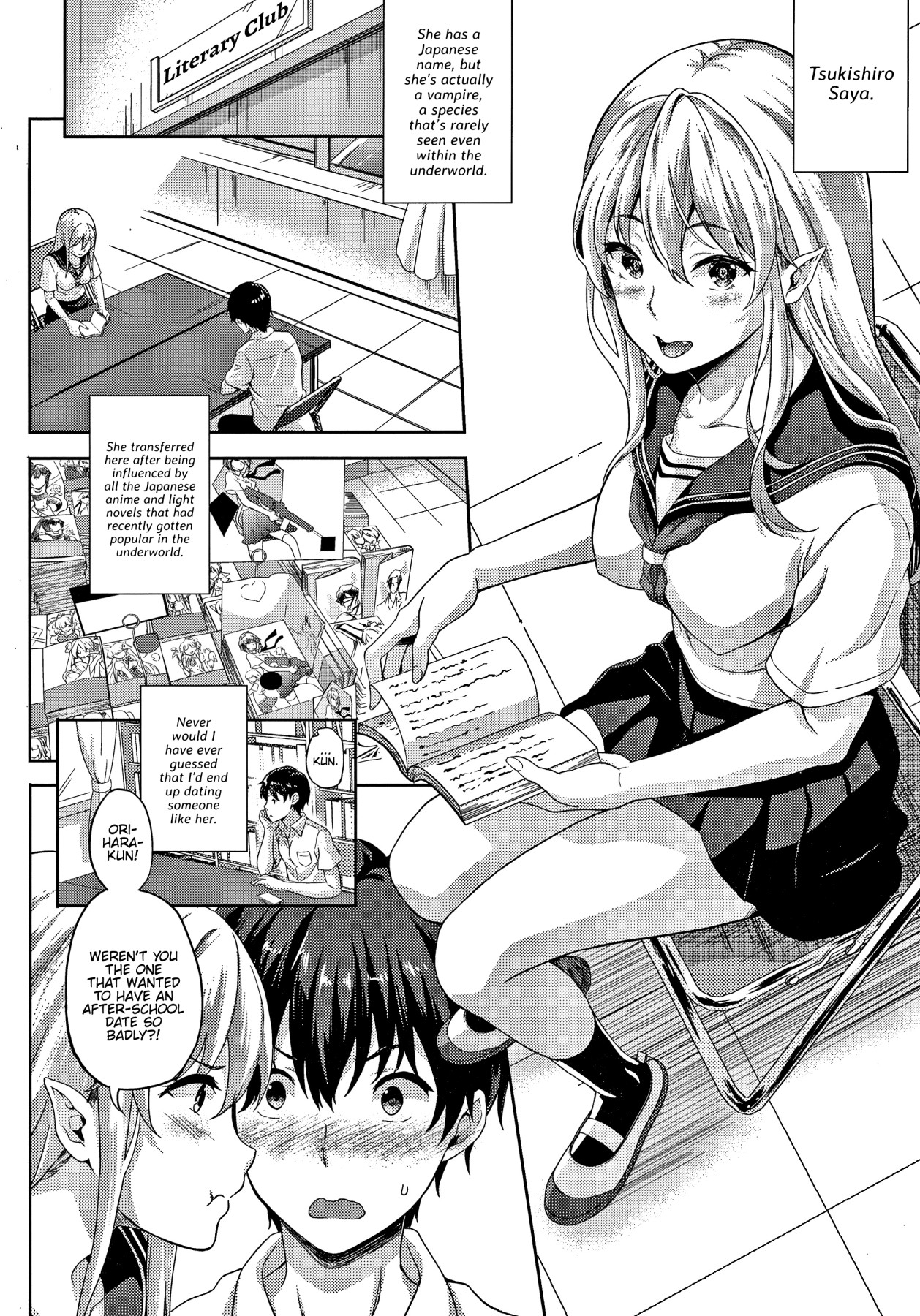 Hentai Manga Comic-My Lover Is a Vampire!?-Chapter 1-6-5